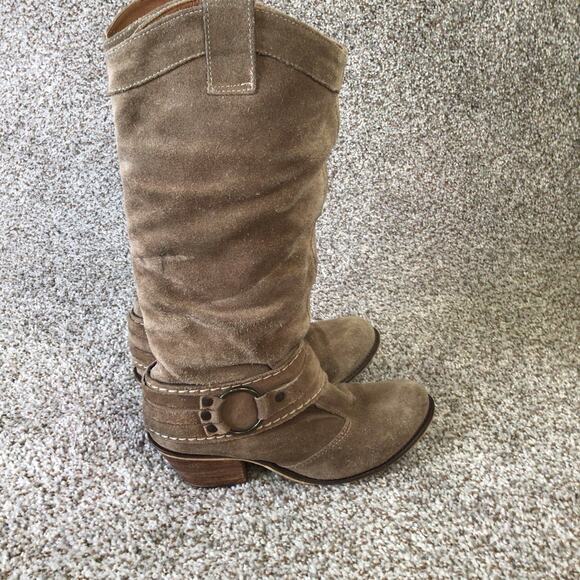 Steve Madden leather boots size 8 P-Diablo - Picture 5 of 14